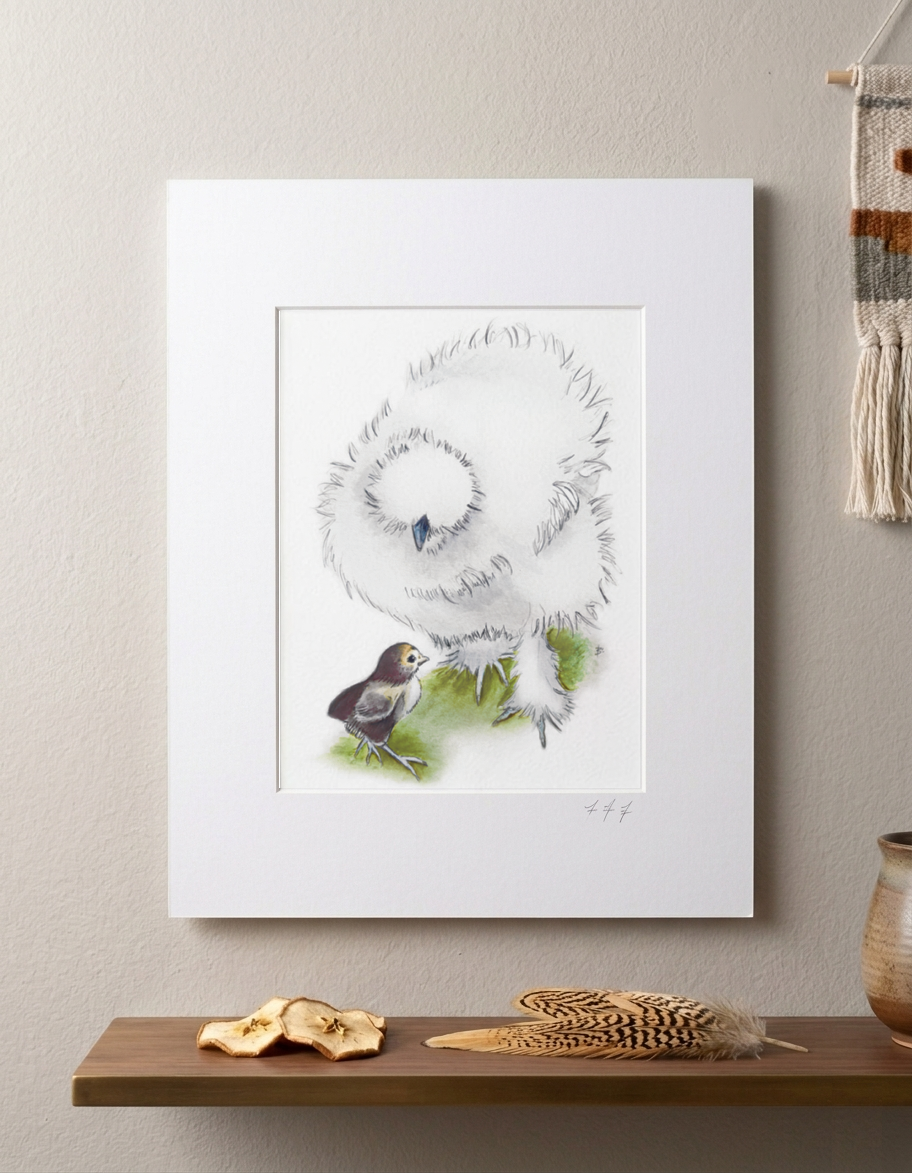 Maybel – 8x10 Art Print matted to 11x14